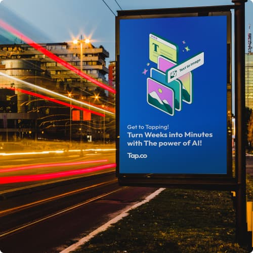 Tap billboard